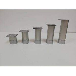 Picior aluminiu Octo d40mm h80mm Eroglu
