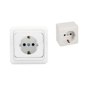 Priza simpla aplicata ceramica