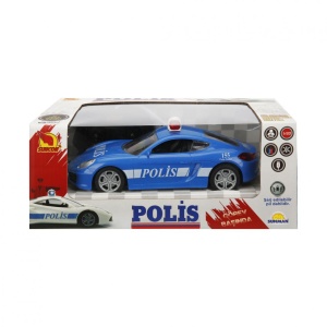 REMOTE CONTROL POLICE CAR, AZTEC, SCALE 1:20 - Img 1