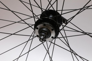 Roata Fata Pegas 29'', 36H, Prindere disc in 6 suruburi, Neagra - Img 3
