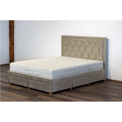 Saltea ortopedica Holiday Perfect Dream 140x200x25 cm, arcuri pocket, 7 zone confort, spuma memory, husa detasabila, fermitate medie - Img 3