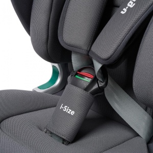 Scaun auto I-size U-Grow Goldfix Plus, isofix, 76-150 cm (9-36 kg), boxa bluetooth, gri - Img 7