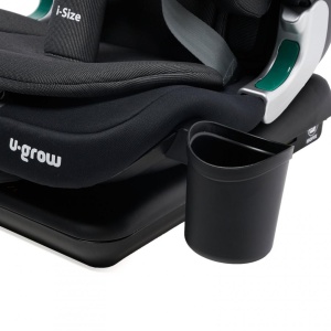 Scaun auto I-size U-Grow Goldfix Plus, isofix, 76-150 cm (9-36 kg), boxa bluetooth , negru - Img 13