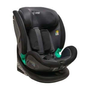 Scaun auto rotativ 360 gr,isofix,Negru, U-Grow - Img 7