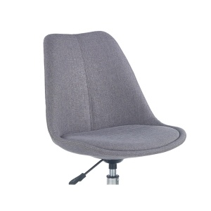 Scaun birou copii HM Coco 4, Ergonomic, Stofa, Cadru metalic, Inaltime ajustabila, Roti pivotante, 80 kg, Gri deschis - Img 3