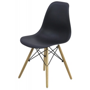 Scaun bucatarie din ABS, BUC 232P, ergonomic, cadru lemn, 100 kg - Img 3
