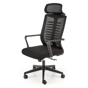 Scaun ergonomic mesh HM Fabio negru - Img 2