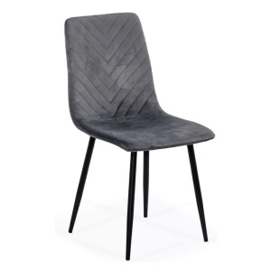 Scaun living BUC 208, catifea, baza metalica - Img 3