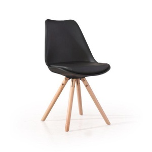 Scaun living HM K201 negru