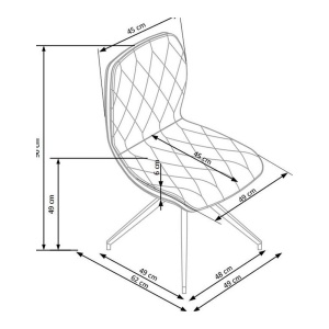 Scaun living HM K237 bej - Img 2