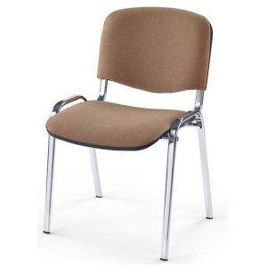Scaun vizitator HM Iso crom bej - Img 2