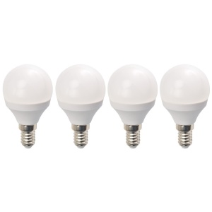Set 4 Becuri LED Drimus 6W E14 Lumina Calda DL 3064