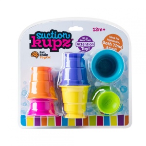 SET 6 CUPE DE SILICON COLORATE, FAT BRAIN - Img 1