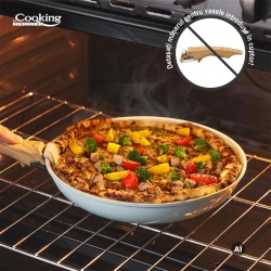 SET 8 PIESE DIN ALUMINIU FORJAT MARBELLA MULTICOLOR, COOKING BY HEINNER - Img 19