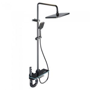 Set de dus smart, display LED, afișaj digital, 4 moduri de curgere, ajustabil, MZ140BL, iHunt - Img 1