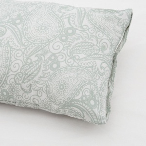 Set de pat single bumbac, 92 gsm,Paisley - Img 6