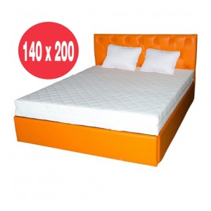 Set Saltea cu spuma, Mercur Comfort Flex Plus 140x200x20cm, fermitate mediu spre tare, hipoalergenica, husa detasabila, Saltsib plus 2 perne matlasate 50x70cm, umplutura fibre de poliester, lavabile la 60 C - Img 3