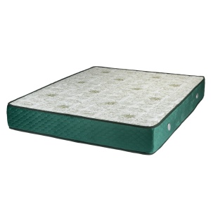 Set Saltea ortopedica, cu arcuri, Memory Super Ortopedic Azalee, 180x200x25cm, fermitate mediu spre tare, cu plasa de arcuri Bonell, memory foam 5 cm, sistem de aerisire spaceair, Salt Confort plus pilota vara, microfibra, lavabila la 95 C, 200x220cm - Img 2