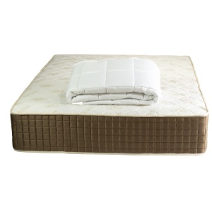 Set Saltea ortopedica cu arcuri, Venetia Super Ortopedica Lux Flexa 140x200x30cm, fermitate tare, plasa arcuri tip Bonell, reversibila, sistem aerisire perimetral, Saltex plus pilota vara, microfibra, lavabila la 95 C, 180x200cm - Img 2