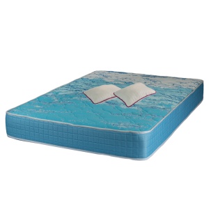 Set Saltea ortopedica cu spuma Memory Foam Paris 180x200x23cm, fermitate tare, spuma poliuretanica, memory foam 5 cm, aerisire perimetralz, Saltex plus 2 perne matlasate, 50x70cm, umplutura fibre de poliester si husa hipoalergenica, lavabila la 95 C - Img 2