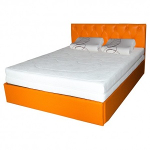 Set Saltea ortopedica, Terra Standard Spring Comfort 180x200x26cm, plasa arcuri Bonell, husa detasabila tricot, fermitate mediu spre tare, Saltsib plus 2 perne ortopedice memory SB 52x32 cm, husa lavabila la 40 C - Img 2