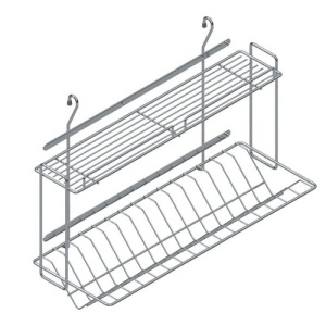 Suport farfurii si pahare Inox
