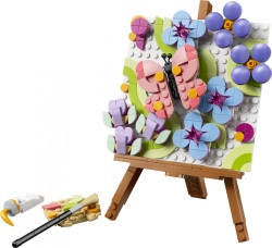 TABLOU DECORATIV CU ARTA FLORALA LEGO31390 - Img 4