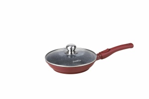 TIGAIE ALUMINIU TURNAT + CAPAC 24x4.8 CM, CALABRIA, COOKING BY HEINNER - Img 2