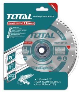 TOTAL - DISC DEBITARE BETON - 115MM