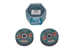 TOTAL - SET 50 DISCURI ABRAZIVE TAIERE METAL - 115MM