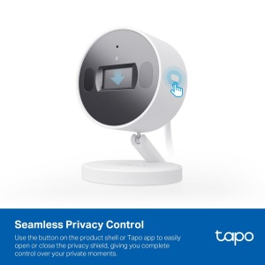 TP-LINK TAPO C125 Camera supravegere pentru interior cu obturator pentru confidentialitate, Senzor: CMOS 1/2.9”, Distanta focala: 2.45mm, 140°(pe diagonală), 120°(pe orizontală), 67°(pe verticală), IR 10m, 1×slot card MicroSD (de până la 512 GB), - Img 3