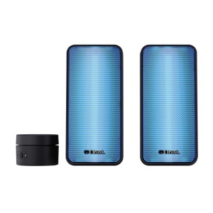 Trust GXT 611 WEZZ 2.0 Speaker Set LED Remote control wired Controls on/off, volume control, right Connection type wired Cable length power cable 180 cm Cable length audio cable 180 cm Cable length satellite cable 120 cm Power output (peak) 12 W Power - Img 6