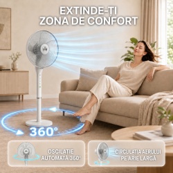 VENTILATOR CU PICIOR HEINNER HSF-L360WH - Img 11