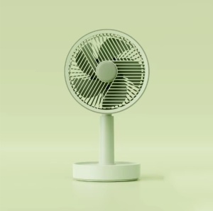 Ventilator portabil 3W, incarcare USB-C, 3 viteze, unghi reglabil, diverse culori - Img 2