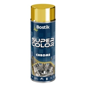 Vopsea spray, auriu cromat, interior / exterior, 400 ml, Bostik