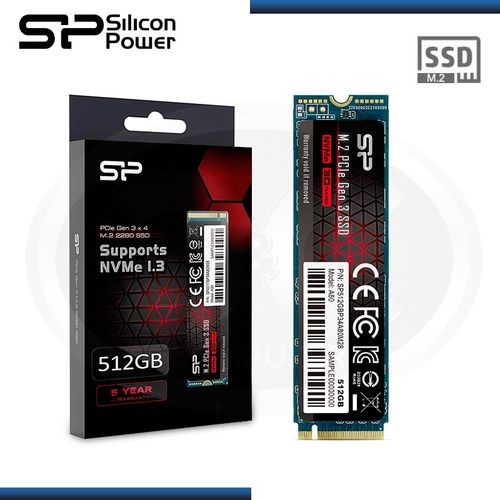 Silicon Power Ssd Sp512gbp34a80m28 SILICON POWER SSD P34A80 512GB