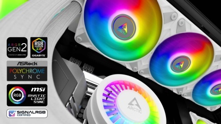 CPU vodeno hladjenje Arctic Liquid Freezer III - 360 A-RGB (White), ACFRE00152A - Img 6
