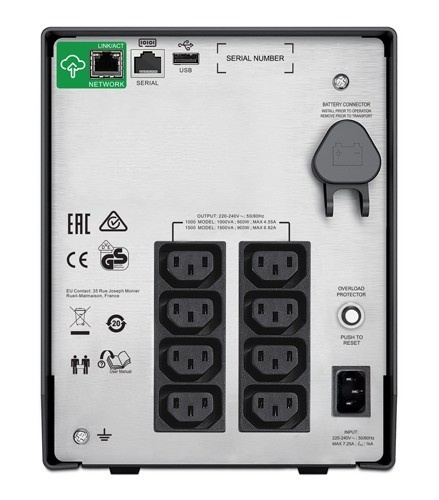 UPS APC SMC1500IC, SMART 1500VA, black - Img 2