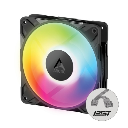 Ventilator za kućište Arctic P12 Pro A-RGB LN, 120 mm A-RGB PWM Fan with Cable Splitter, ACFAN00344A - Img 2