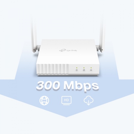 Wireless Router TP-LINK TL-WR844N, 300Mbps, 4x LAN port, 2 antene, Multi-Mode Wi-Fi Router - Img 2
