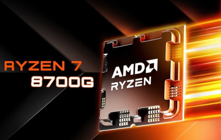 CPU AMD Ryzen 7 8700G 4.2 GHz (5.1 GHz), 8C/16T, 24MB Cache, 4nm, 65W, Radeon™ 780M 12 cores 2900MHz, Socket AM5 - Img 2