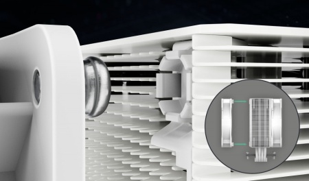 CPU Hladnjak Arctic Freezer 36 A-RGB (White), ACFRE00125A, DUO FAN, 4 heatpipe, AM5, LGA1700 - Img 6