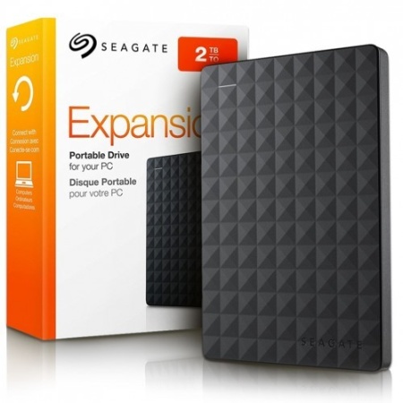 HDD External 2TB SEAGATE Expansion Portable STEA2000400, USB 3.0, 2.5", black - Img 2