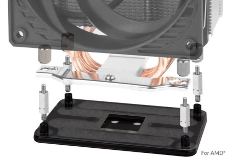 CPU Hladnjak Arctic Freezer 34, 4 heatpipe, 150W TDP, ACFRE00086C, AM4, AM5, Bulk - Img 2
