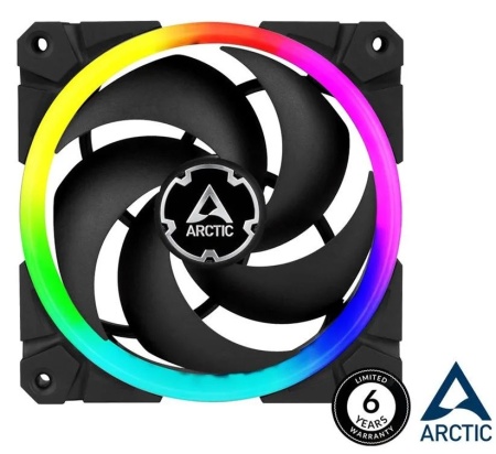 Gaming Fan with PWM PST Arctic BioniX P120 A-RGB, 12cm, 4 pin, ACFAN00146A - Img 6