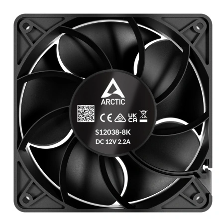 Ventilator za servere Arctic S12038-4K, 120 mm 4k rpm Server Fan, 600—4000 rpm, ACFAN00296A - Img 3