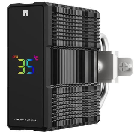 CPU Hladnjak Thermalright Assassin X 120 R Digital Black, visina 151mm, 4 heatpipes, LGA115X/1200/1700/1851/AM4/AM5 - Img 3