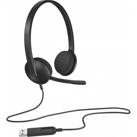 Logitech H340 USB PC Headset with Noise-Cancelling Mic, 981-000475 - Img 3