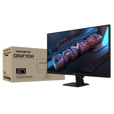 Monitor 27" Gigabyte GS27QA EU, IPS, 180Hz, 1ms, QHD 2560x1440, 100% sRGB, AMD FreeSync, Flicker-Free, Low Blue Light - Img 6