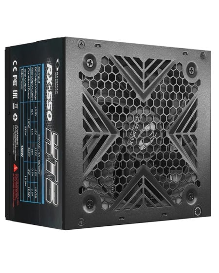 Napajanje 550W Raidmax RX-550XT(B), Full Black/120mmTC Fan/Retail Pack - Img 2